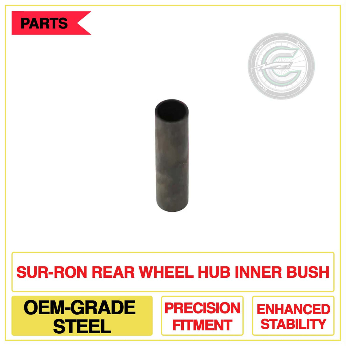 Sur-Ron Rear Wheel Hub Inner Bush OEM-Grade Steel Precision Fitment Enhanced Stability | eMotoX Sports