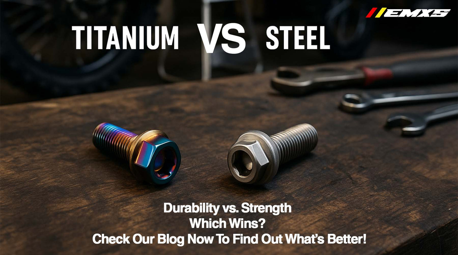 Titanium Vs Steel | eMotoX Sports