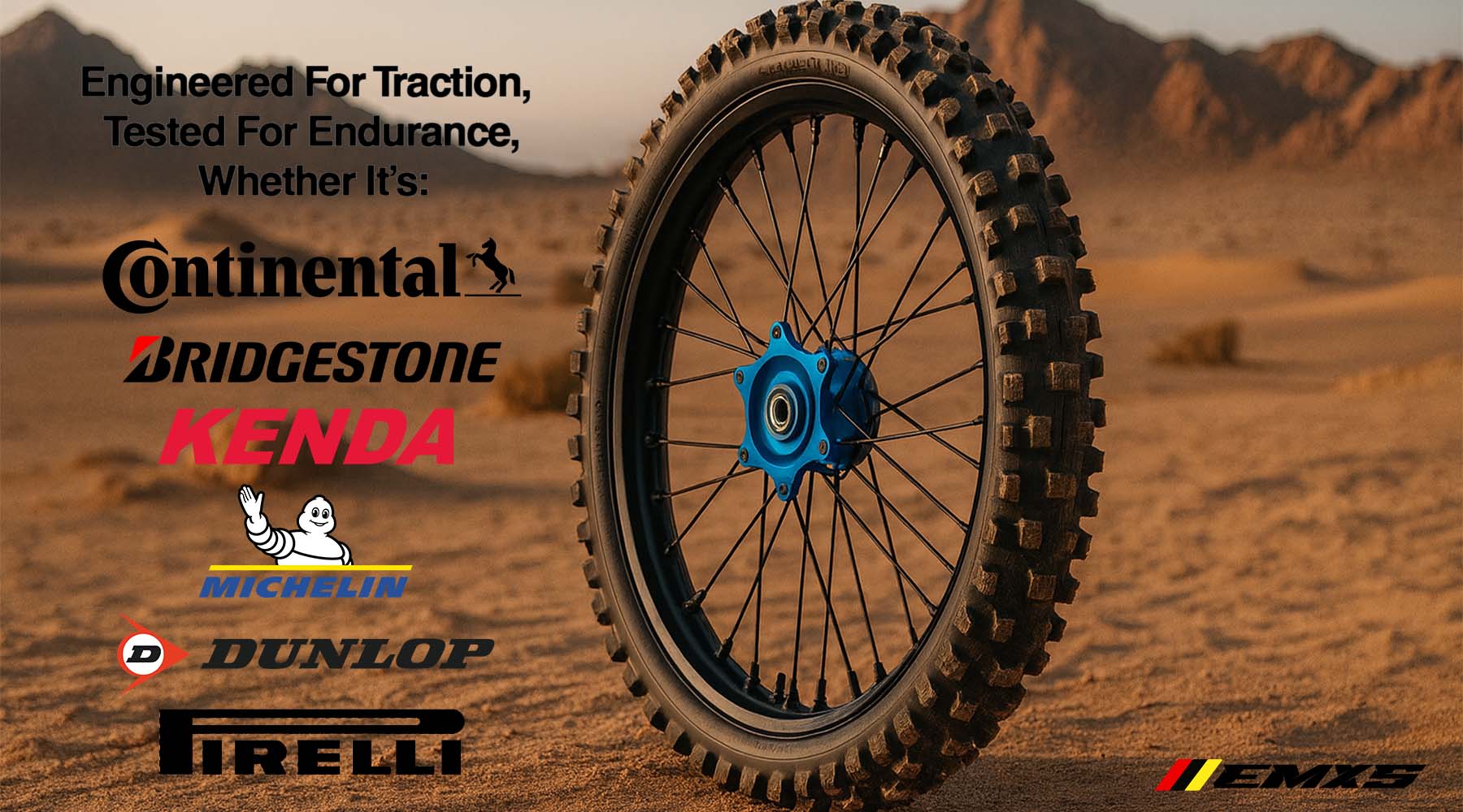 Tyre Main Banner | eMotoX Sports