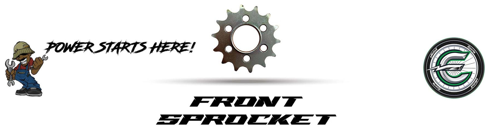 Front Sprocket | eMotoX Sports