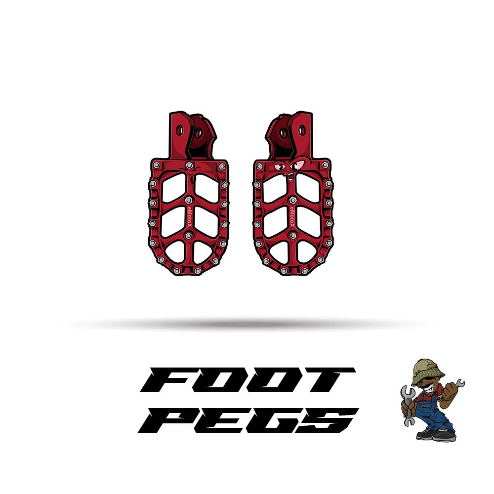Motocross Foot Pegs | eMotoX Sports