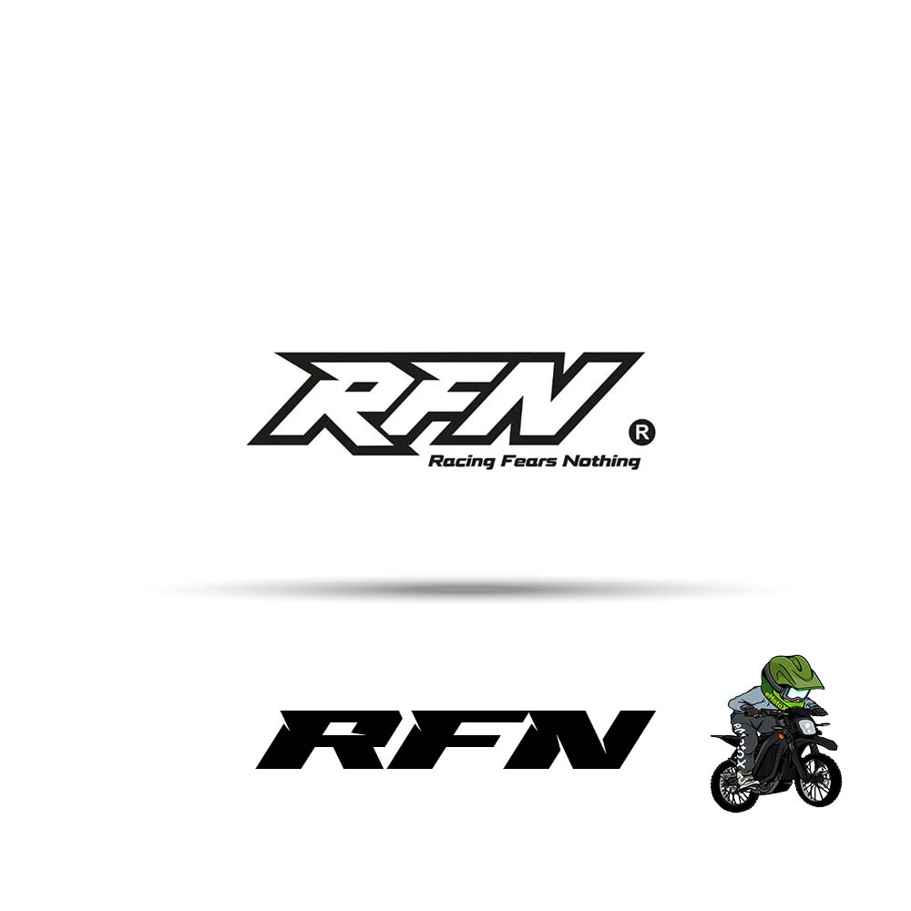 RFN electric bike logo used by eMotoX Sports, representing RFN electric dirt bikes and e-mobility products at eMotoX Sports