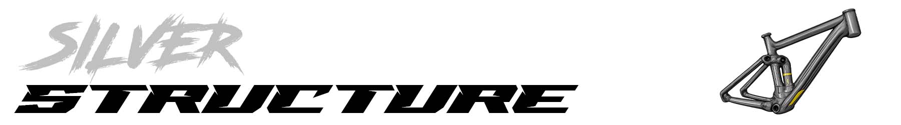 Silver structure and frame bicycle service banner showing frame inspection and alignment - eMotoX Sports