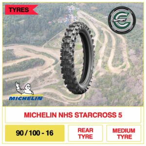 Michelin 90/100-16 TT NHS Starcross 5 Medium Rear Tyre