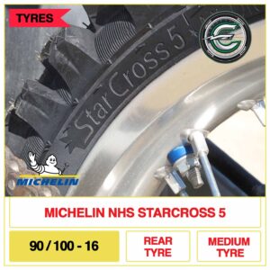 Michelin 90/100-16 TT NHS Starcross 5 Medium Rear Tyre