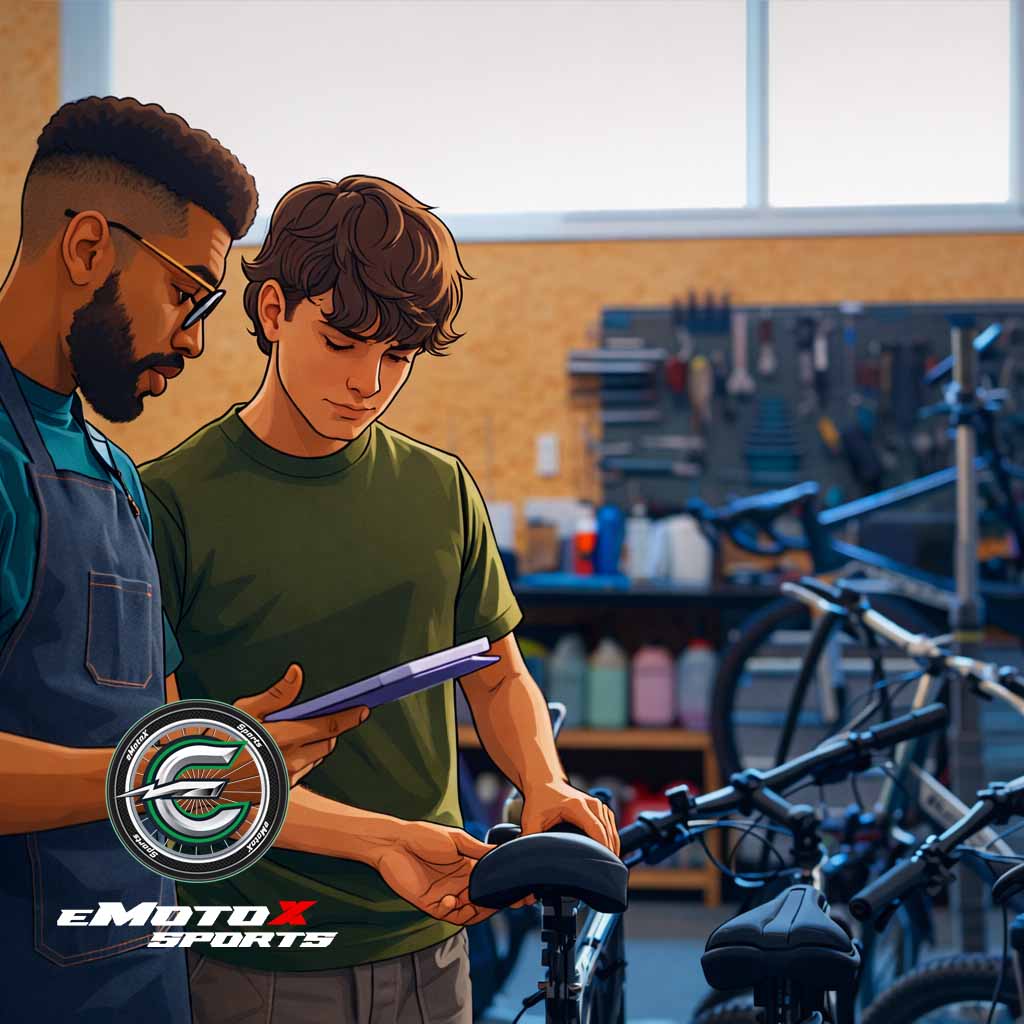 Final safety assurance and inspection included in Bicycle Bronze Service