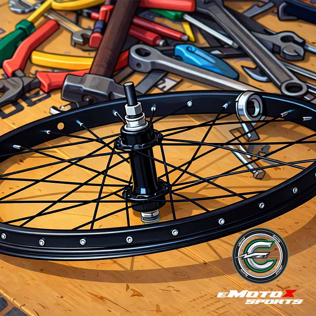 Platinum Bicycle Service workshop-level wheel and hub overhaul in professional bike service