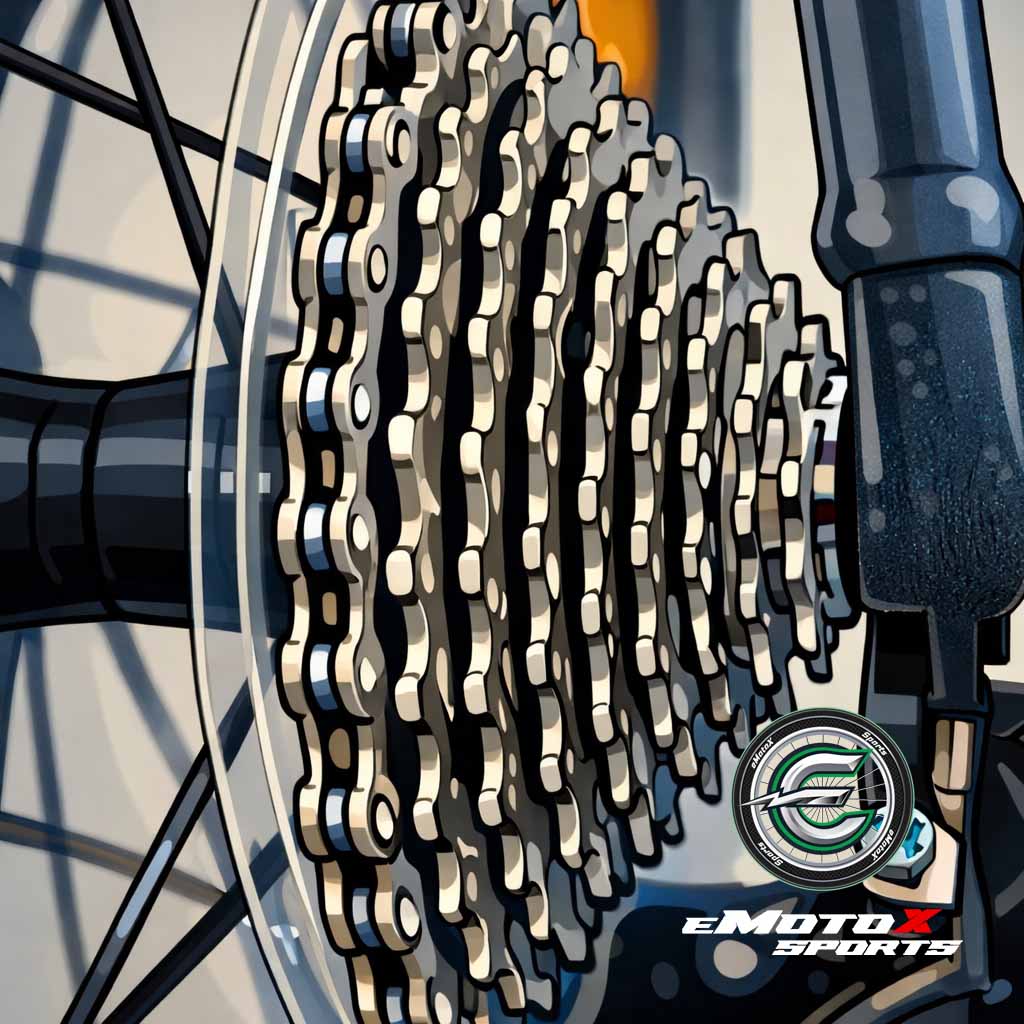 Detailed cassette and drivetrain cleaning in Bicycle Silver Service bike tune-up