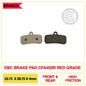 EBC CFA493R Red Grade brake pads for Sur-Ron and Talaria electric bikes