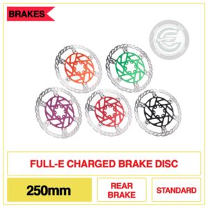 Full-E Charged 250mm Rear Brake Disc – Maximum Stopping Power for Ultimate Control!