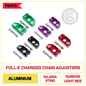 Full-E Charged Chain Adjusters