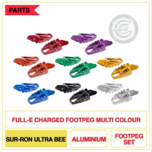 Full-E Charged Footpeg Set for Ultra Bee