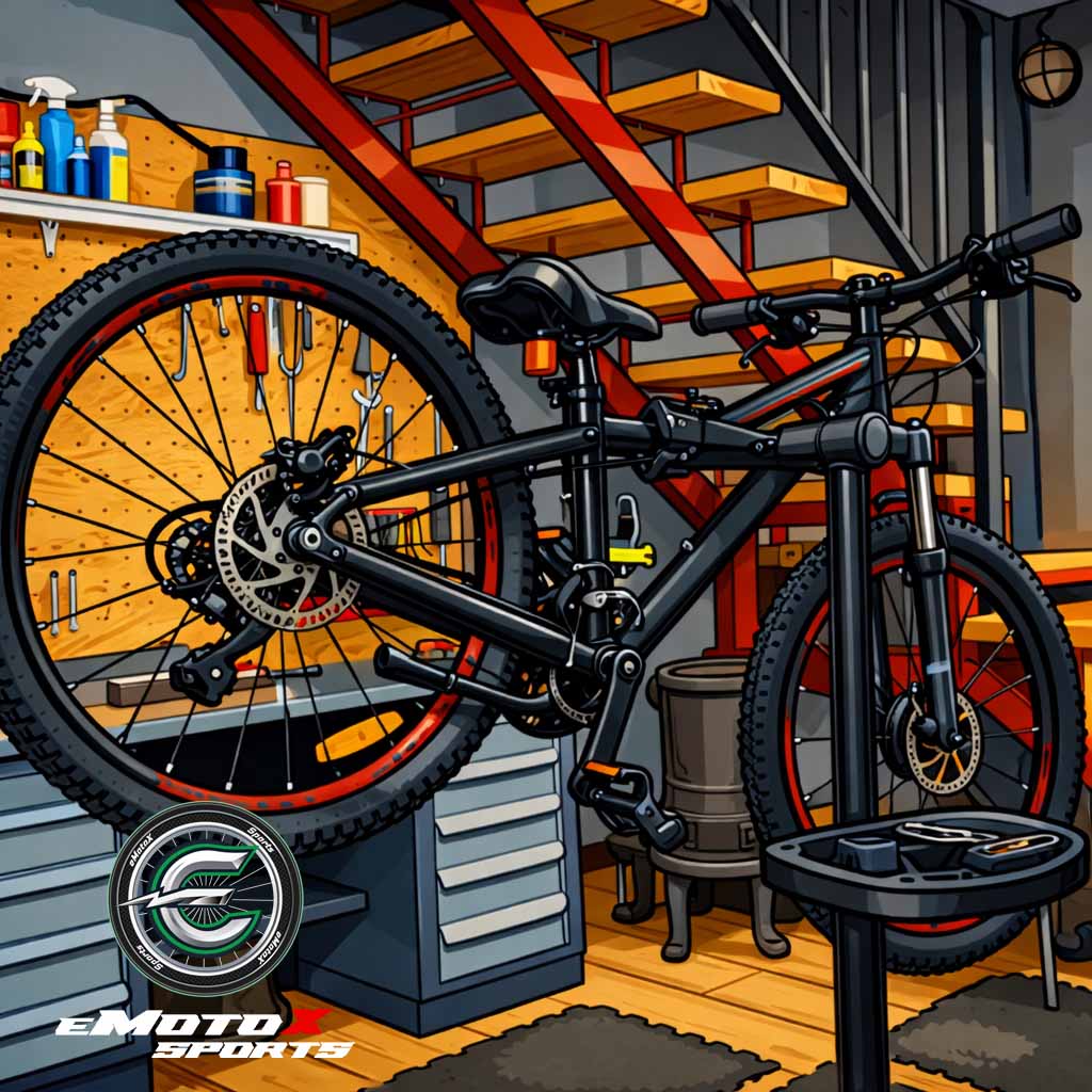 Individual Bicycle Service workshop bike repair and precision maintenance setup