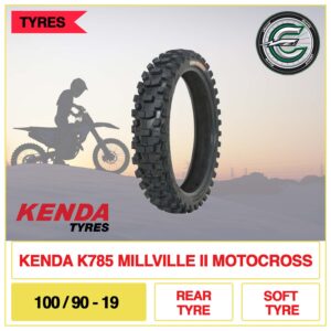 Kenda 100/90-19 57M K785 Millville II Motocross Rear Tyre