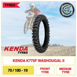 Kenda 70/100-19 42M K775F NHS Washougal II Front Tyre