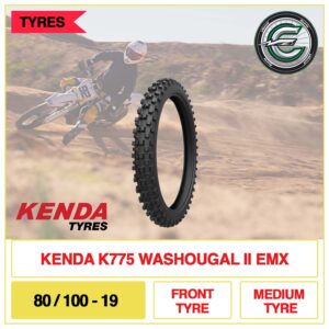 Kenda 80/100-19 K775 Washougal II EMX Front Tyre