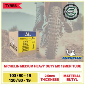 Michelin 19MER Heavy Duty MX Tube 100/90–120/80-19 Rear