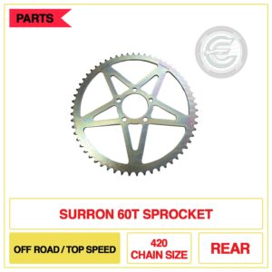 Surron Rear Sprocket 420-60T – Maximum Torque & Off-Road Performance
