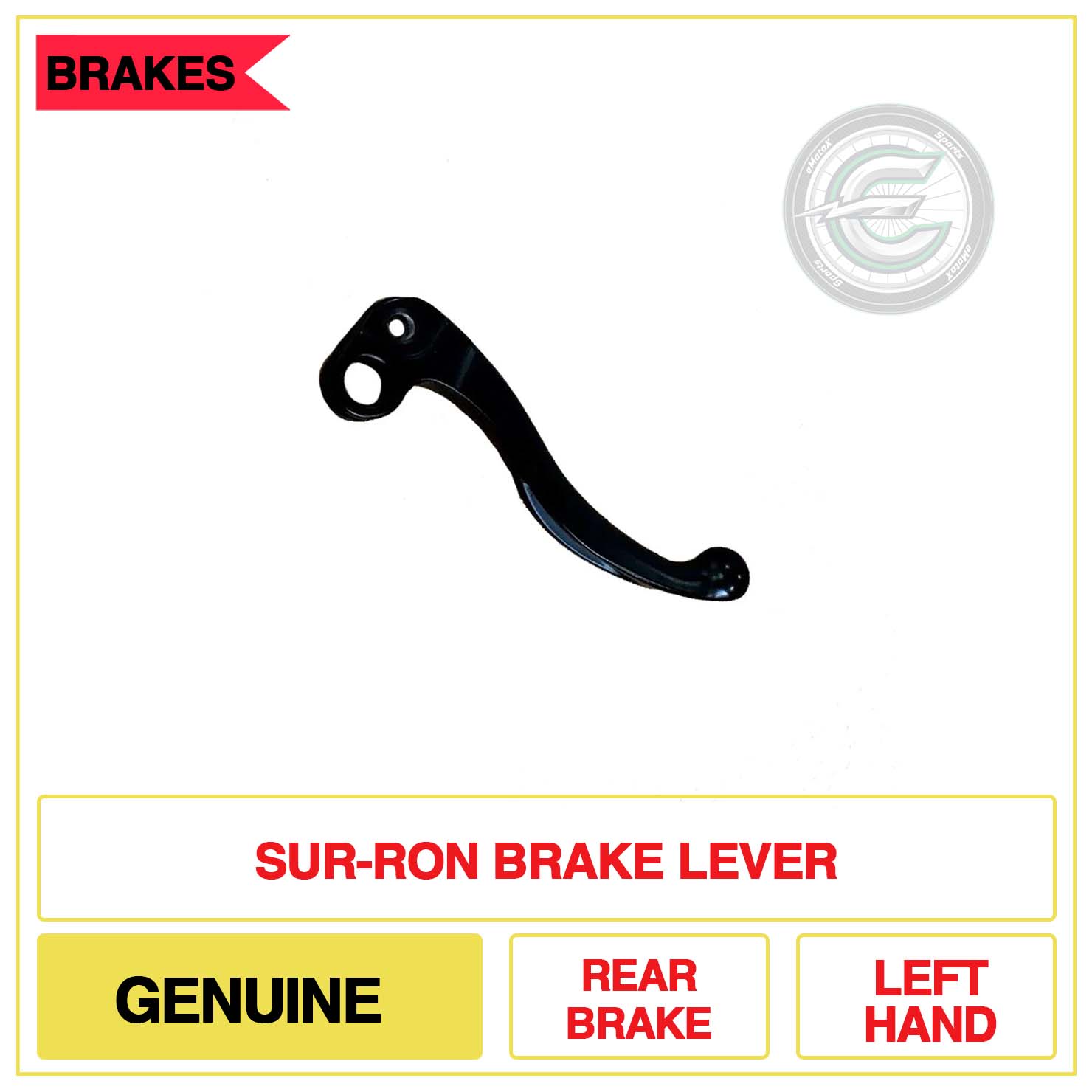 Surron Rear Brake Lever - Left-Hand Side
