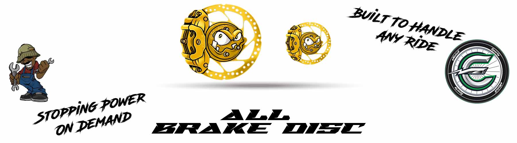 Electric Motocross All Brake Disc EMX – Floating Brake Disc, Oversized Brake Disc and 250mm Brake Rotor for Electric Motocross