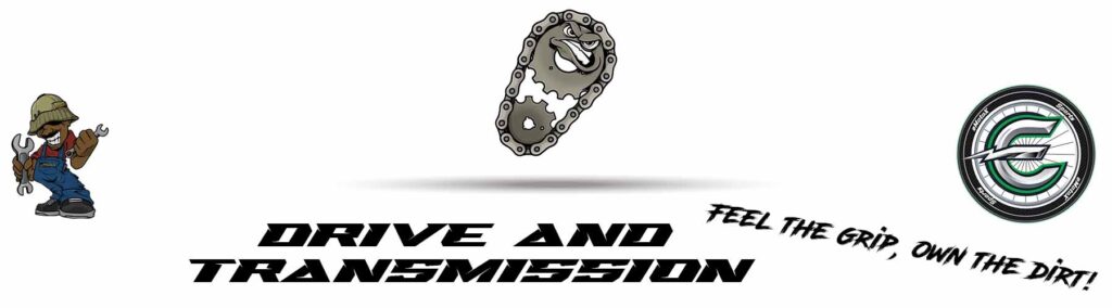 eMotoX Sports drive and transmission