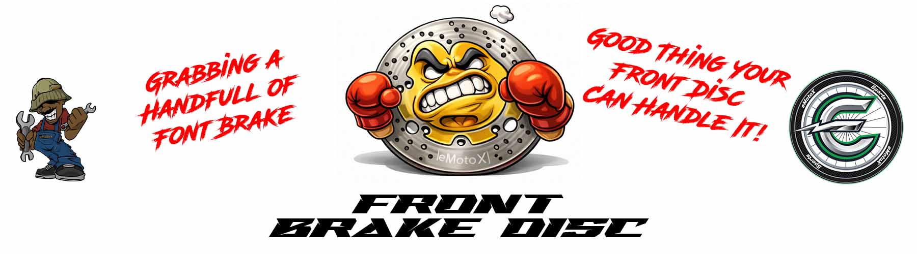 Front Brake Disc EMX for electric motocross bikes – oversized front brake disc upgrade for improved braking performance