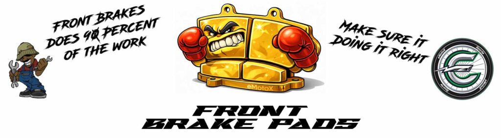 Front Brake Pads EMX for Electric Motocross – High Performance Electric Dirt Bike Brake Pads and EMX Brake Parts