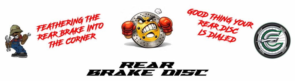 Rear Brake Disc EMX for electric motocross bikes – oversized rear brake disc upgrade for improved braking performance