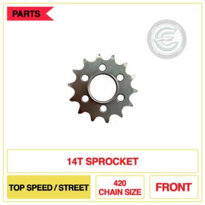 14T - 420 Sprocket Output Shaft