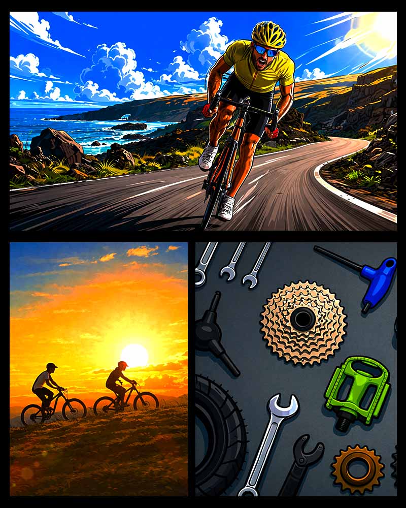 Bicycle-Collage-Banner-Mobile