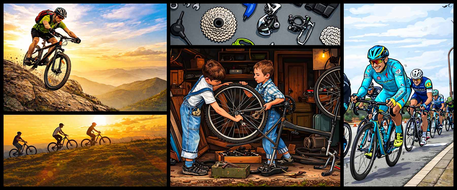 Bicycle-Collage-Banner