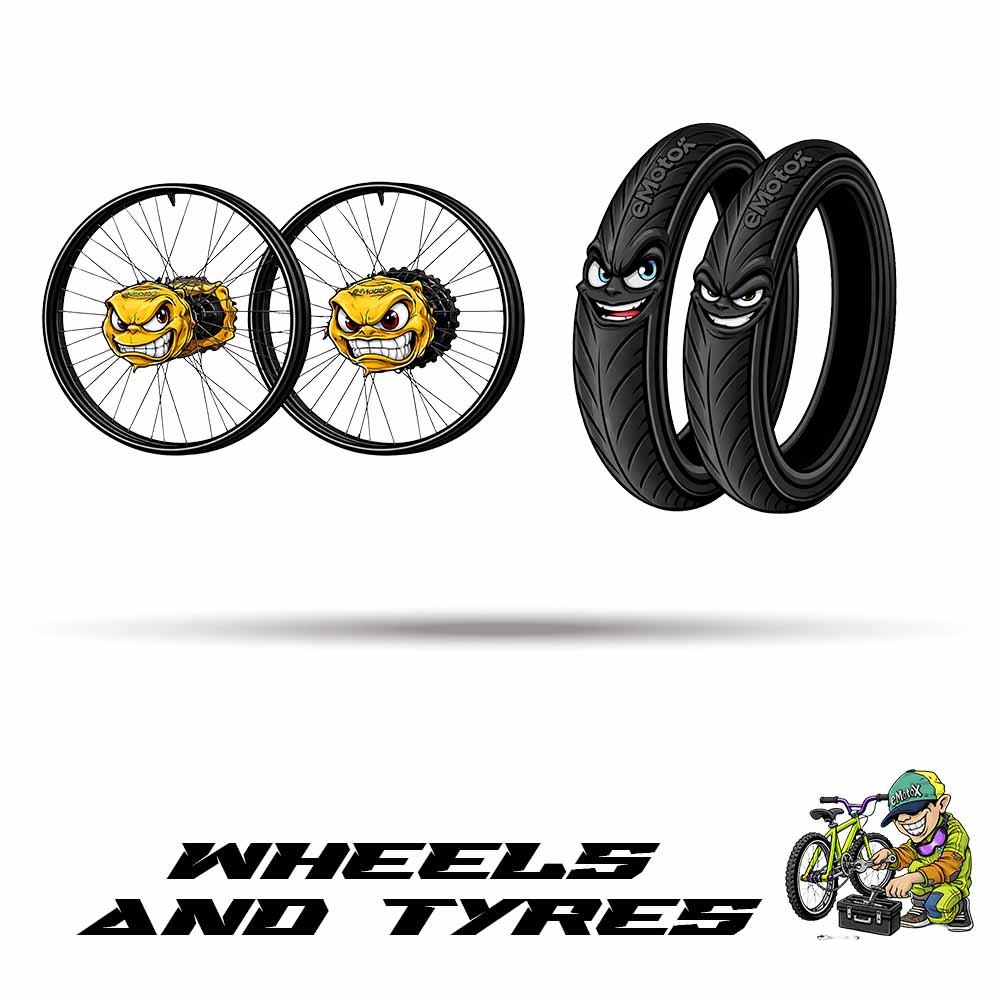 Bicycle tyres and bike wheels including performance tyres and wheelsets