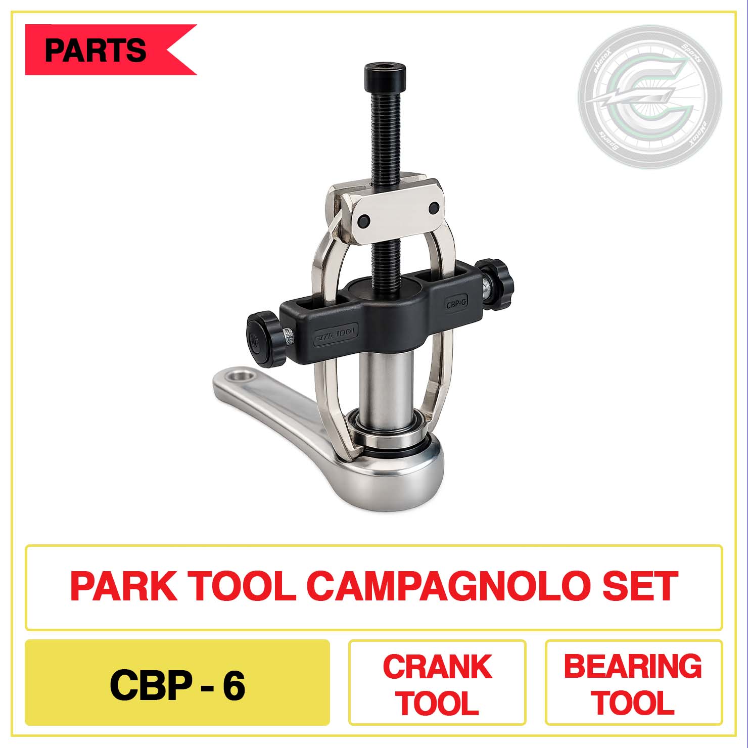 Park Tool CBP-6 Campagnolo Crank Bearing Tool - Image 3