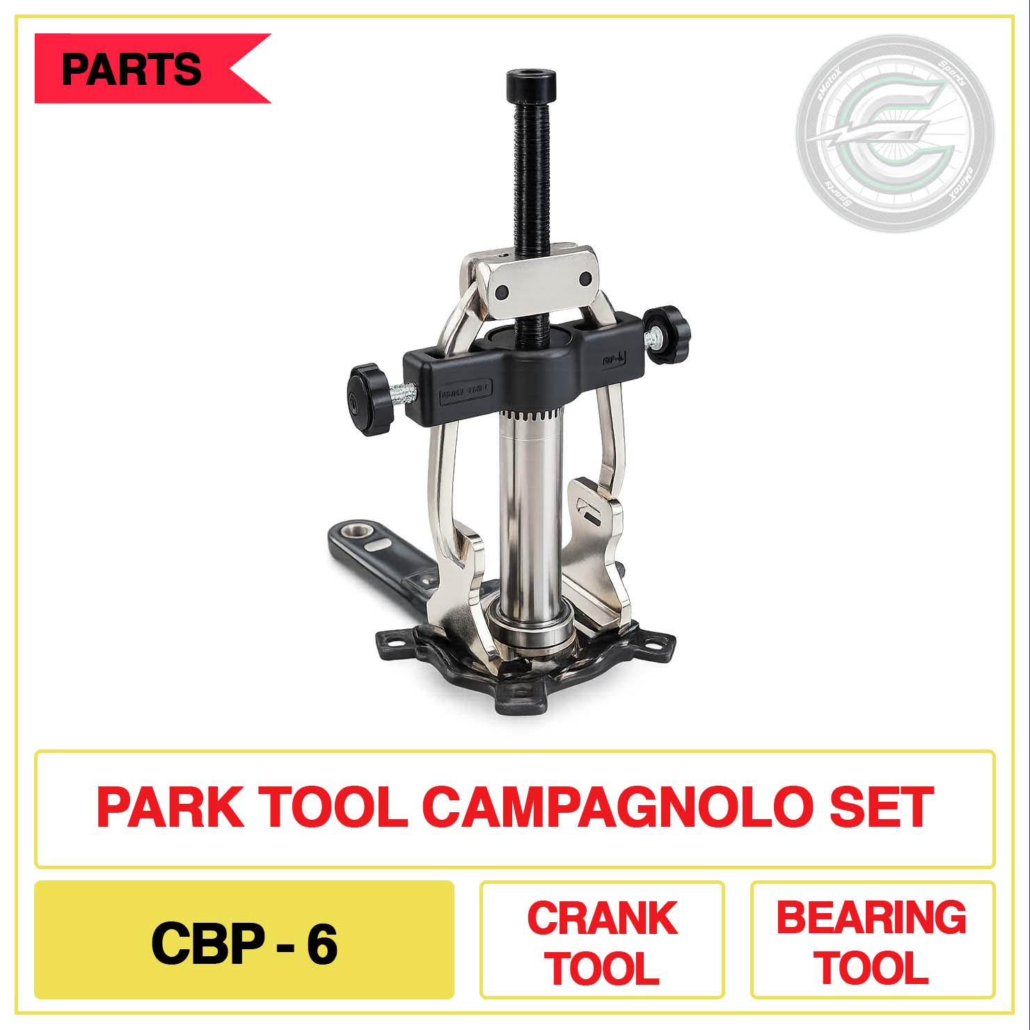 Park Tool CBP-6 Campagnolo Crank Bearing Tool - Image 2