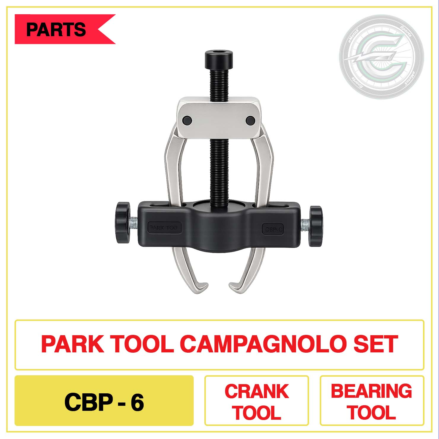Park Tool CBP-6 Campagnolo Crank Bearing Tool - Image 7