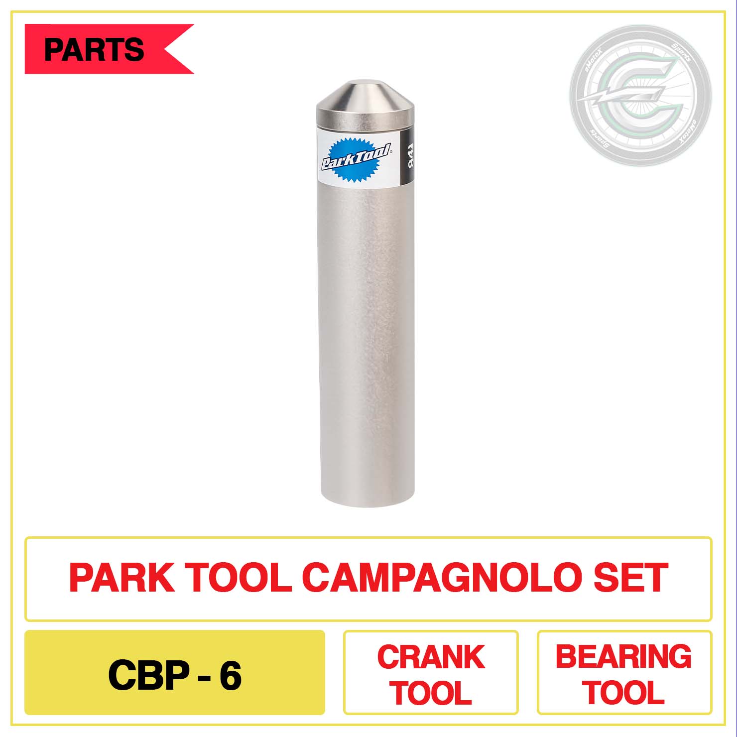 Park Tool CBP-6 Campagnolo Crank Bearing Tool - Image 6