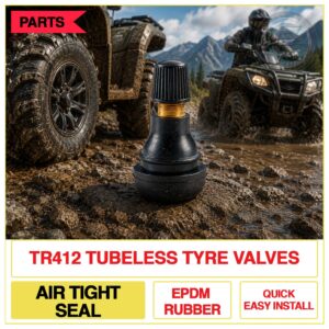 TR412 Tubeless Tyre Valves